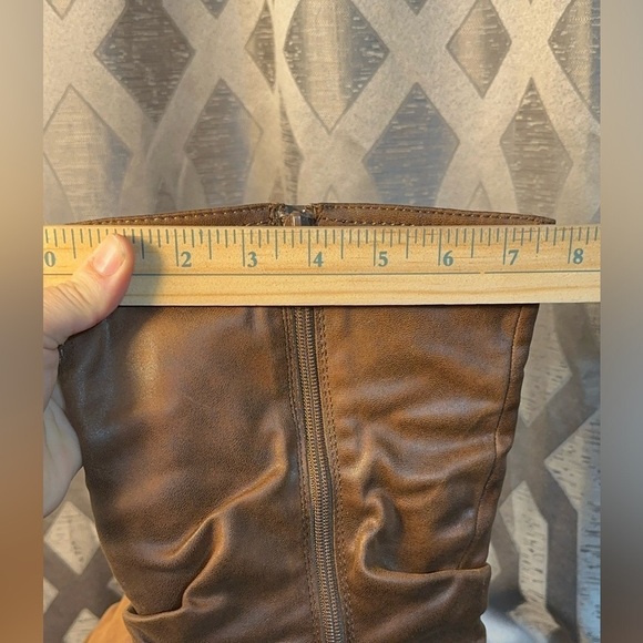 Unr8ed Women’s Brown Zippered Dylan Boots Size 8.5 M - Picture 14 of 14